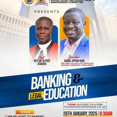 Talk at Mount Olivet Methodist Church, Atonsu - 26th Jan 2025